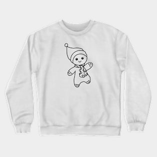 Gingerbread simple Crewneck Sweatshirt